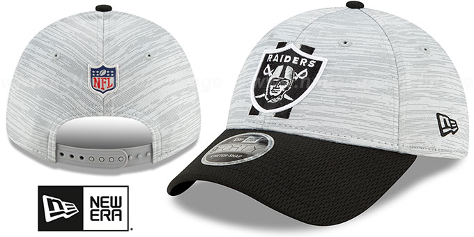 Raiders '2021 NFL TRAINING CAMP STRETCH-SNAP' Hat by New Era