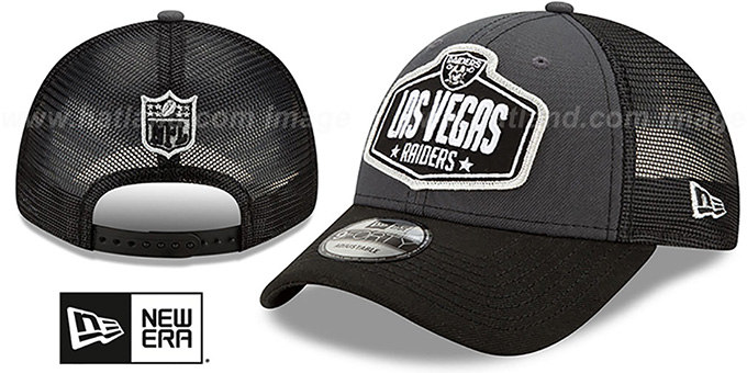 Raiders '2021 NFL TRUCKER DRAFT 940 SNAP' Hat by New Era