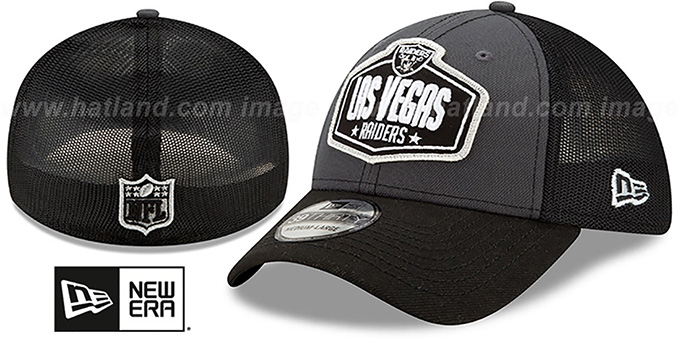 Raiders '2021 NFL TRUCKER DRAFT FLEX'  Hat by New Era