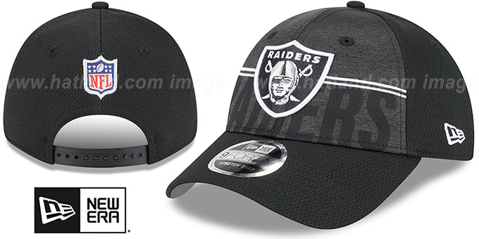 Raiders 2023 'NFL 940 TRAINING CAMP STRETCH SNAP' Hat by New Era