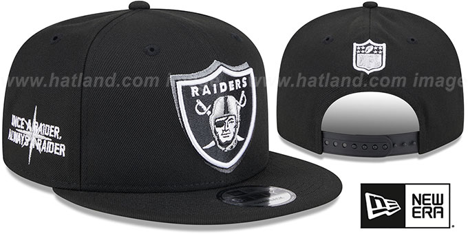 Raiders 2024 'NFL DRAFT SNAPBACK' Black Hat by New Era