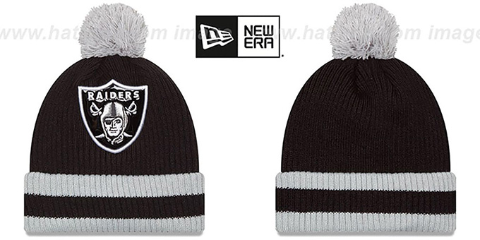 Raiders 'CHILLER FILLER BEANIE' Black-Grey by New Era