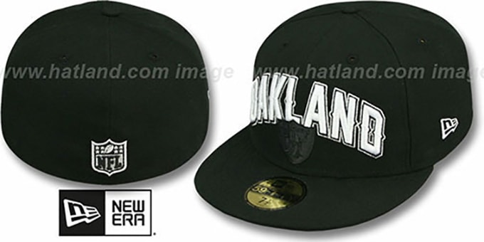 Raiders 'NFL ONFIELD DRAFT' Black Fitted Hat by New Era