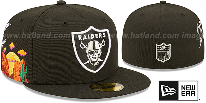 Raiders 'SIDE-CITY ICON' Black Hat by New Era