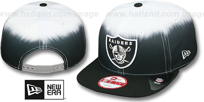 Raiders 'SUBLENDER SNAPBACK' Black-White Hat by New Era