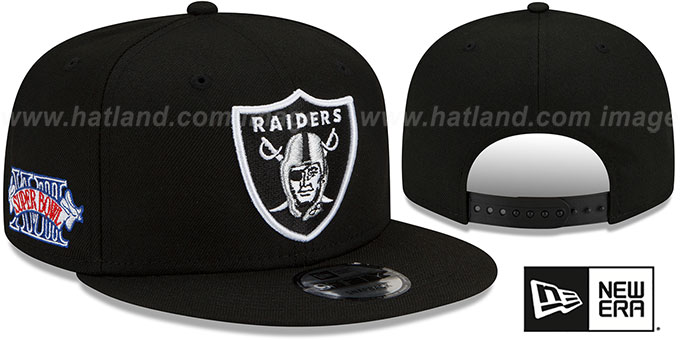 Raiders 'SUPER BOWL XVIII SIDE-PATCH SNAPBACK' Hat by New Era