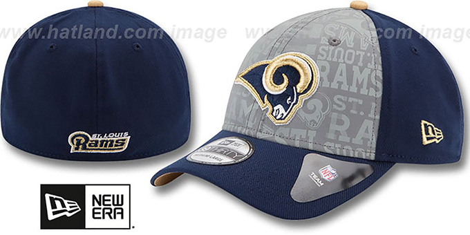 Rams '2014 NFL DRAFT FLEX' Navy Hat by New Era