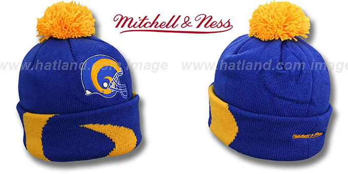 mitchell and ness rams hat