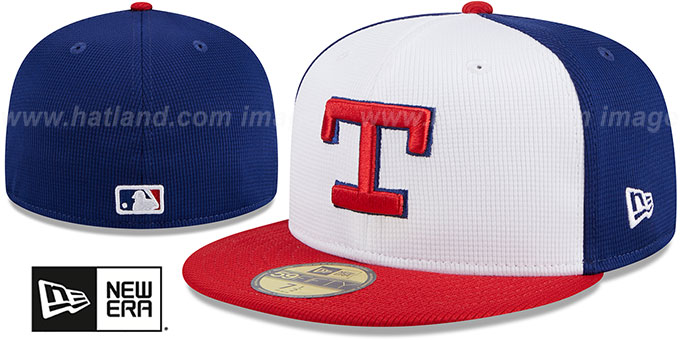 Rangers 2024-25 'BATTING PRACTICE' Fitted Hat by New Era