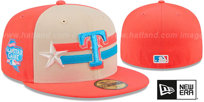 Rangers '2024 MLB ALL-STAR GAME' Fitted Hat by New Era