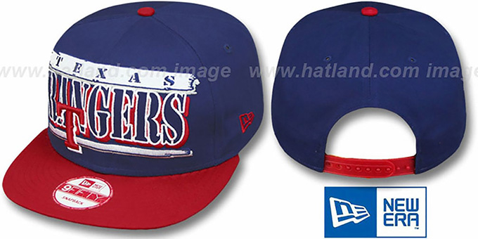 Rangers '2T STILL BREAKIN SNAPBACK' Royal-Red Hat by New Era