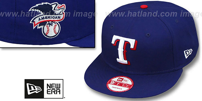 Rangers 'LEAGUE REPLICA GAME SNAPBACK' Hat by New Era