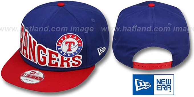 Rangers 'STOKED SNAPBACK' Royal-Red Hat by New Era