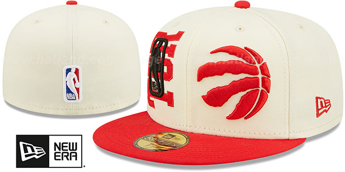 Raptors '2022 NBA DOUBLE WHAMMY DRAFT' Fitted Hat by New Era