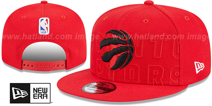 Raptors 2023 'NBA DRAFT SNAPBACK' Red Hat by New Era