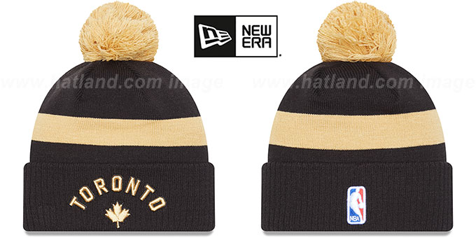 Raptors '22-23 CITY-EDITION' Knit Beanie Hat by New Era