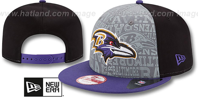 Ravens '2014 NFL DRAFT SNAPBACK' Black-Purple Hat by New Era