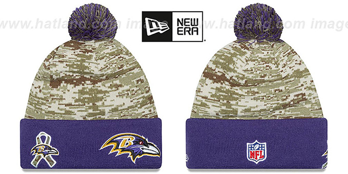 ravens salute to service hat