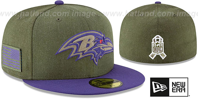 ravens salute to service hat