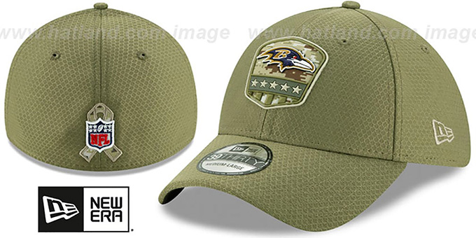 ravens salute to service hat