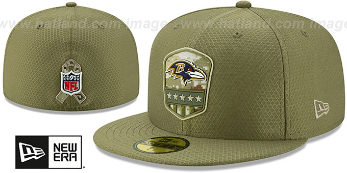 ravens salute to service hat