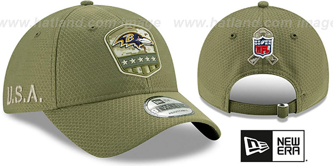 ravens salute to service hat