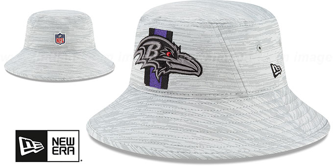 Ravens '2021 NFL TRAINING BUCKET' Hat by New Era