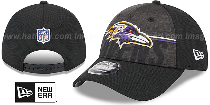 Ravens 2023 'NFL 940 TRAINING CAMP STRETCH SNAP' Hat by New Era