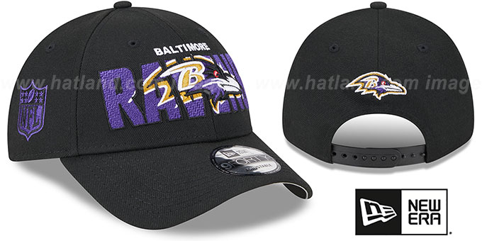 Ravens 2023 'NFL DRAFT 940 SNAPBACK' Black Hat by New Era