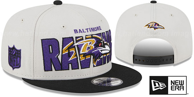 Ravens 2023 'NFL DRAFT SNAPBACK' Stone-Black Hat by New Era