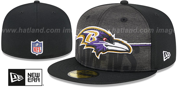 Ravens 2023 'NFL TRAINING CAMP' Fitted Hat by New Era