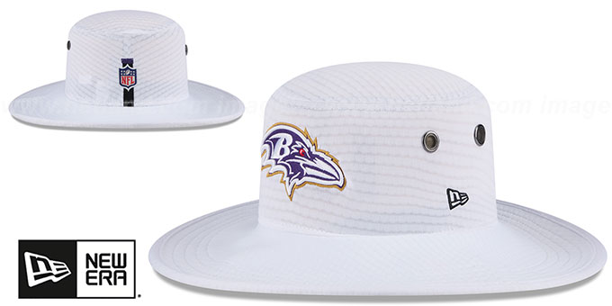 Ravens '2024 NFL TRAINING BUCKET' Hat by New Era