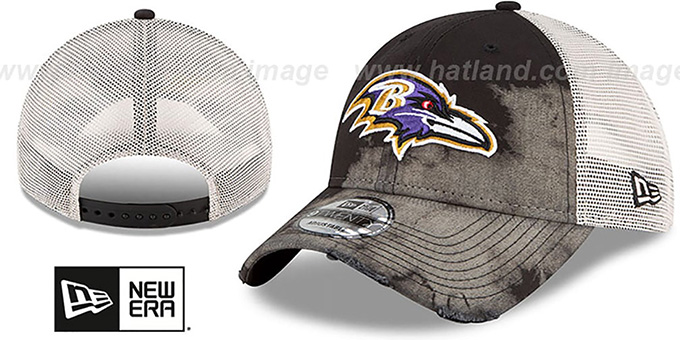 Ravens 'FADED TRUCKER SNAPBACK' Hat by New Era