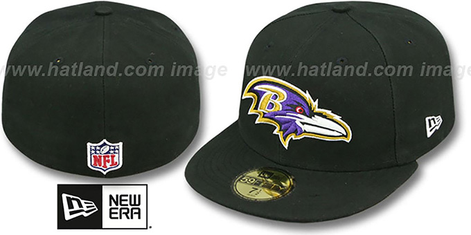 Ravens 'NFL STADIUM' Black Fitted Hat by New Era