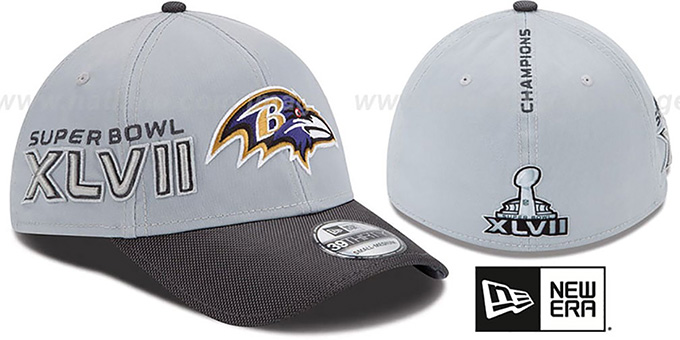 Ravens 'SUPER BOWL XLVII CHAMPS' Flex Hat by New Era