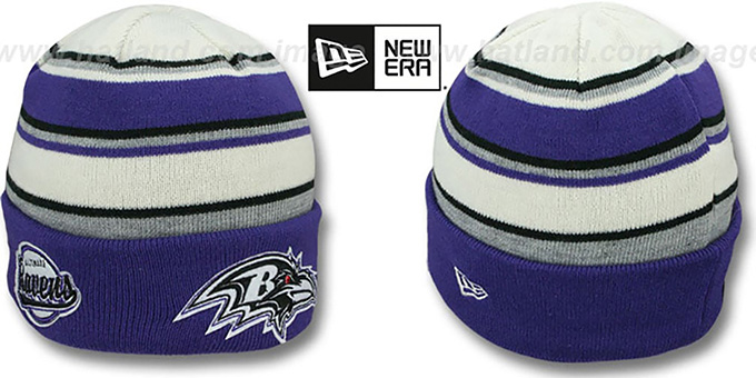 Ravens 'WINTER TRADITION' Knit Beanie Hat by New Era