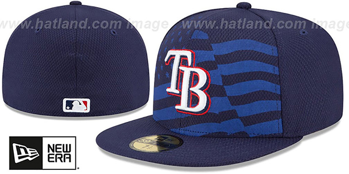 tampa bay rays 4th of july hat