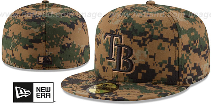 Rays 2016 MEMORIAL DAY 'STARS N STRIPES' Hat by New Era