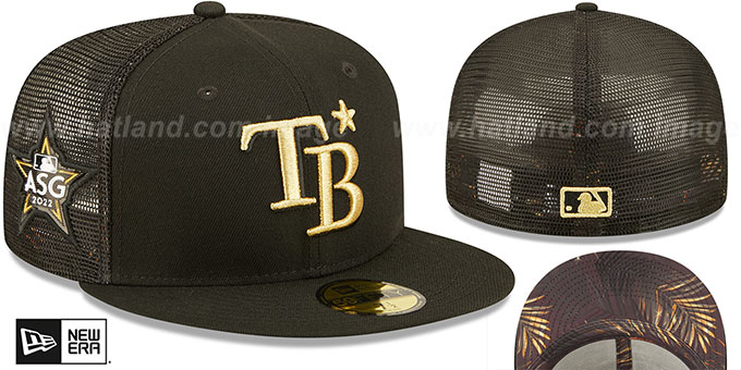 Rays '2022 MLB ALL-STAR GAME' Black Fitted Hat by New Era