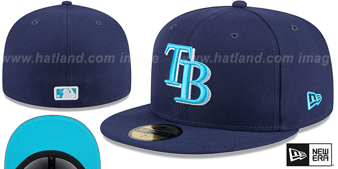 Rays 2024 'FATHERS DAY' Fitted Hat by New Era