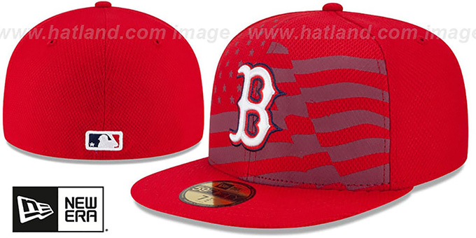 Red Sox '2015 JULY 4TH STARS N STRIPES' Hat by New Era