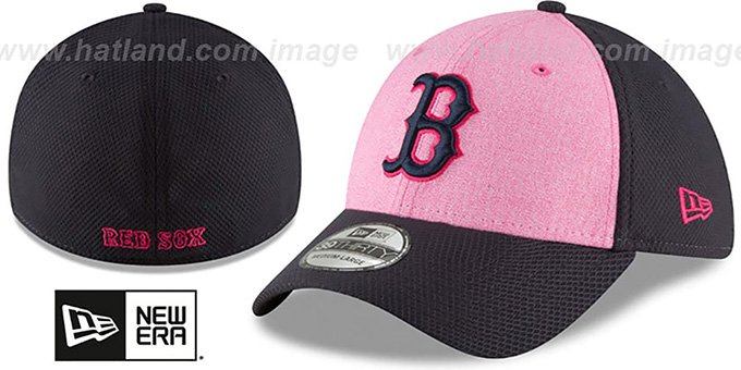 Red Sox '2018 MOTHERS DAY FLEX' Pink-Navy Hat by New Era