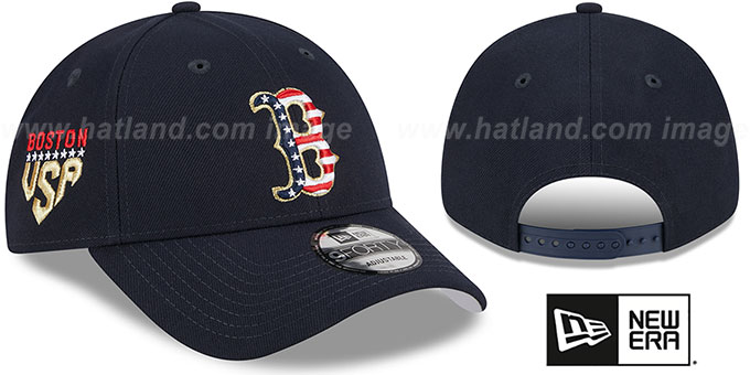 Red Sox 2023 'JULY 4TH STARS N STRIPES SNAP' Hat by New Era