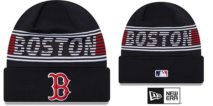 Red Sox '24-25 SPORT-KNIT' Navy Beanie Hat by New Era