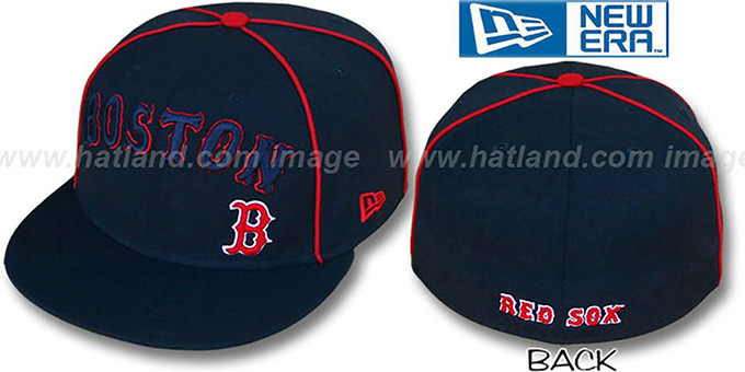 Red Sox 'CITY-FLAWLESS' Navy Fitted Hat by New Era