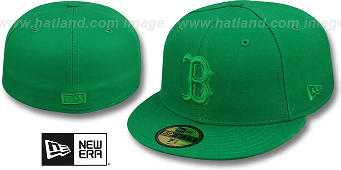 Red Sox 'GREENOUT' Fitted Hat by New Era