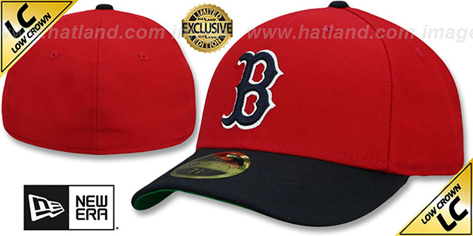 Red Sox 'LOW-CROWN 1975-78 COOPERSTOWN' Fitted Hat by New Era