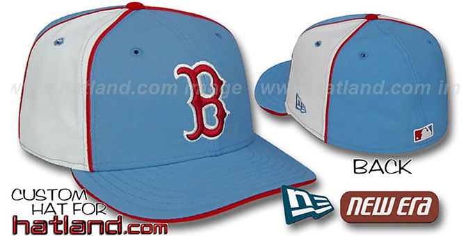 Red Sox 'PINWHEEL-2' Columbia-White Fitted Hat