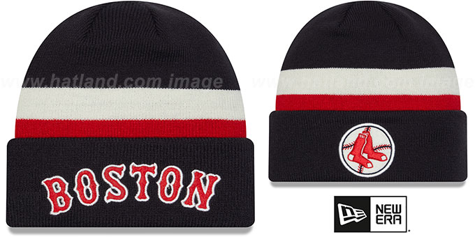 Red Sox 'RETRO-CUFF' Knit Beanie by New Era