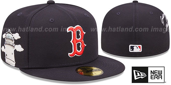 Red Sox 'SIDE-CITY ICON' Navy Hat by New Era